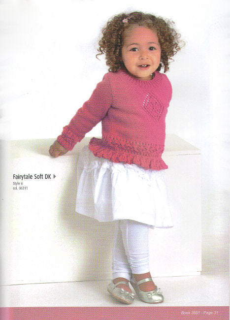 6 Styles for Babies and Toddlers by Patons- 3851