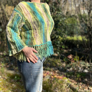 Häkelanleitung Sommersweater "Boho-Breeze"
