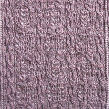 Asahi Cable Lace Shawl