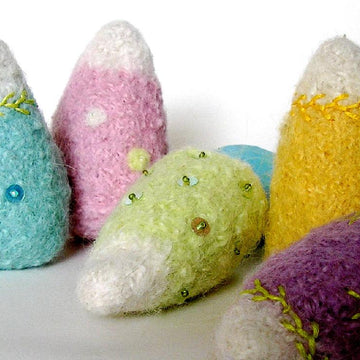Felted Woolly Candy Corn