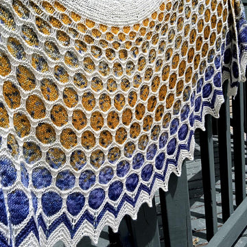 Bubbles Shawl