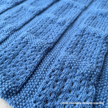 Cellular Baby Blanket