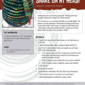 Snake on My Head!