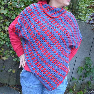 Feel happy poncho