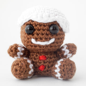 Mini Gingerbread Man Crochet Pattern