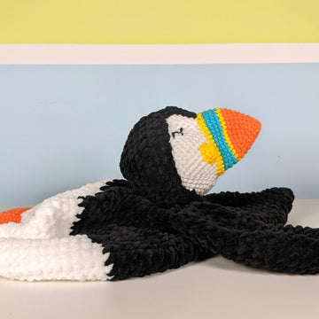 Baby Puffin Comforter, Puffin Lovey