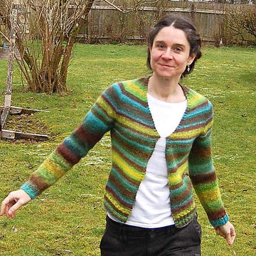 Gaugeless cardigan 2