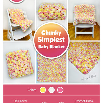 Simplest Chunky Baby Blanket