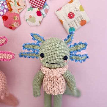 Axolotl in a vest