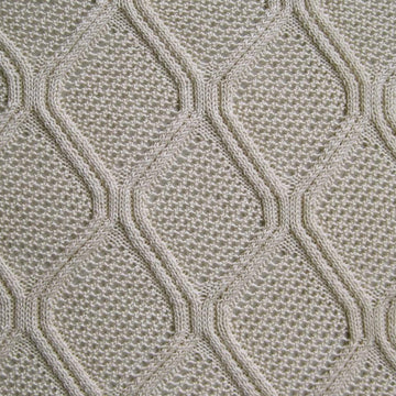 Montmellick Cable Lace Shawl