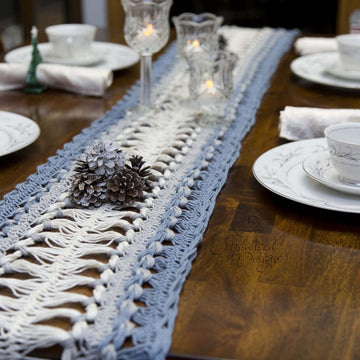 Hairpin Lace Table Runner