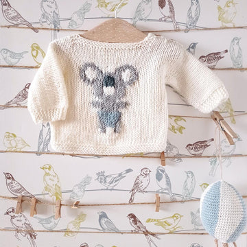 Koala baby sweater