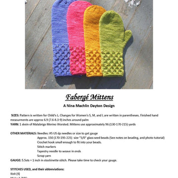 Faberge Mittens