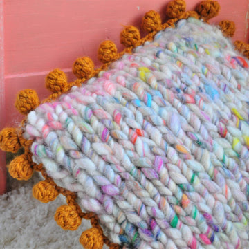 All About The Yarn Pillow