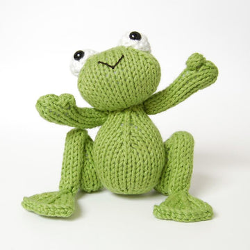 Knitted Frog Prince
