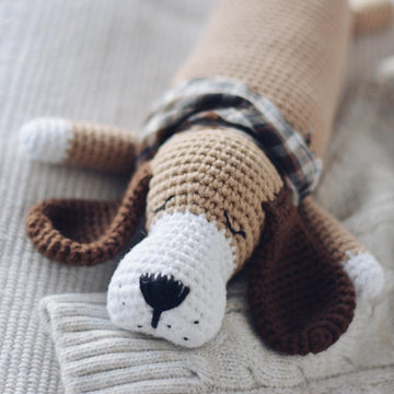 Sleepy Dog Amigurumi