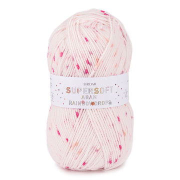 Sirdar Supersoft Aran Rainbow Drops 