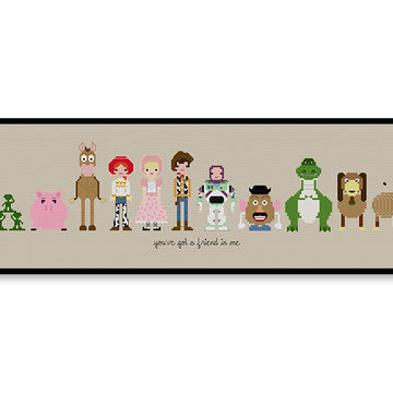 Toy Story - PDF Cross Stitch Pattern