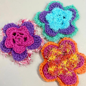 Spring Flower Scrubby