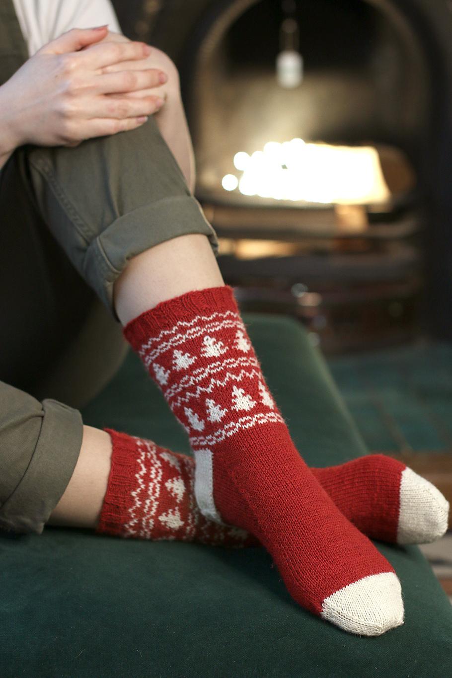Pine Wood Socks