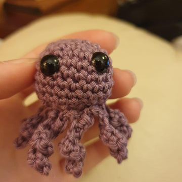 Small crochet octopus
