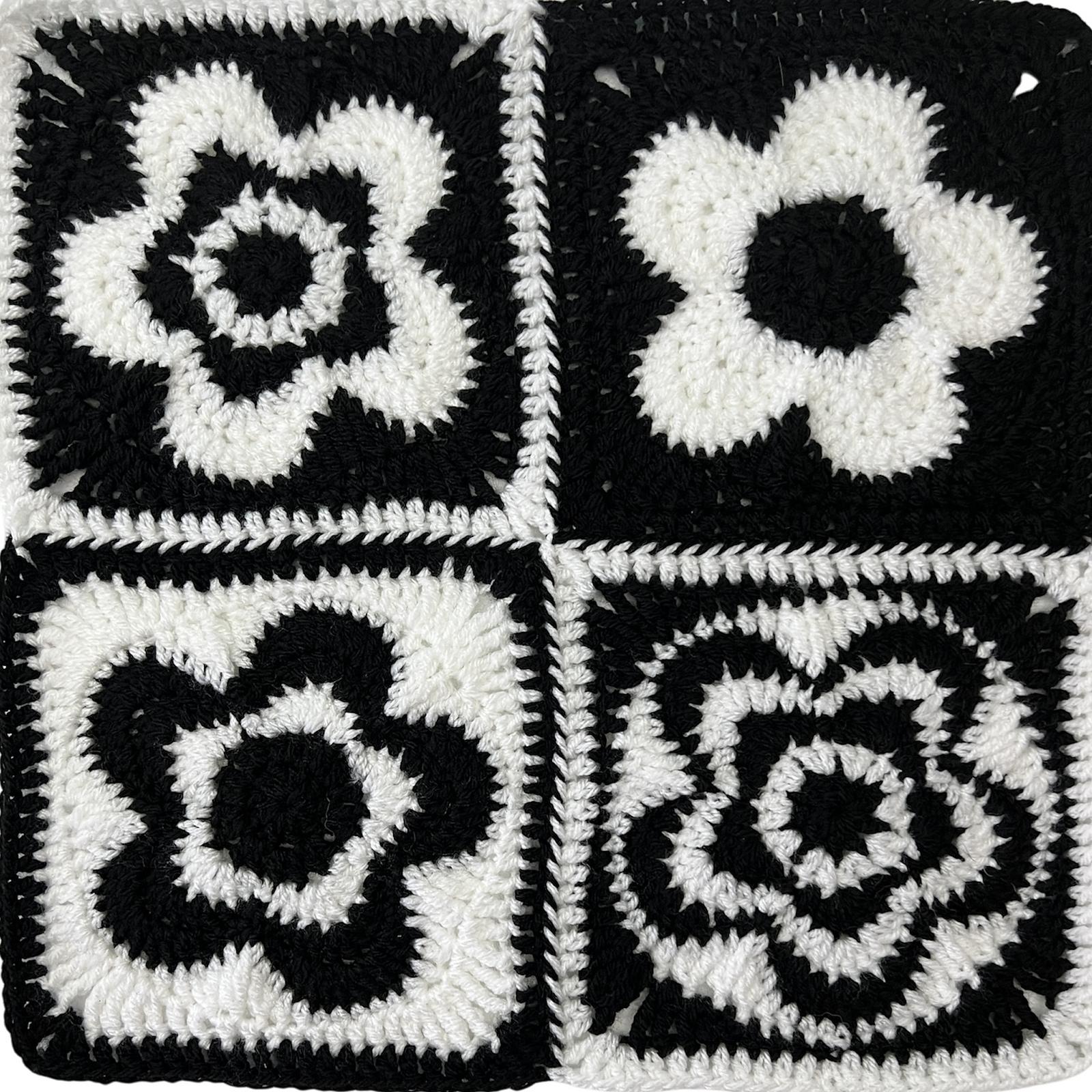 Groovy Flower Square