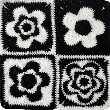 Groovy Flower Square