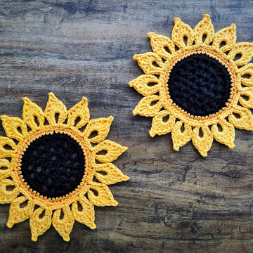 Sunflower Coaster