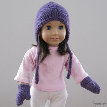 Easy Doll Mittens for 18" dolls