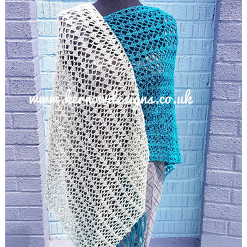 Moonlit Sea Spring/Summer Poncho