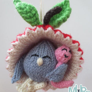 A is for Apple Hanging Ornament