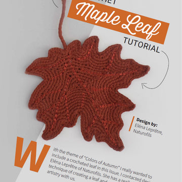 Crochet Maple Leaf