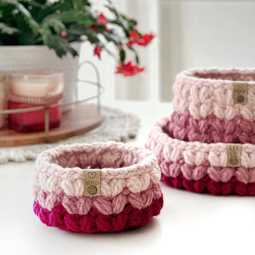 The Puffy Heart Basket 099