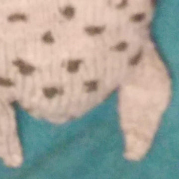 Knitted turtle