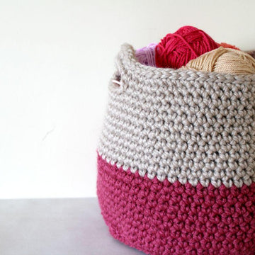 PDF19 Crochet Storage Basket