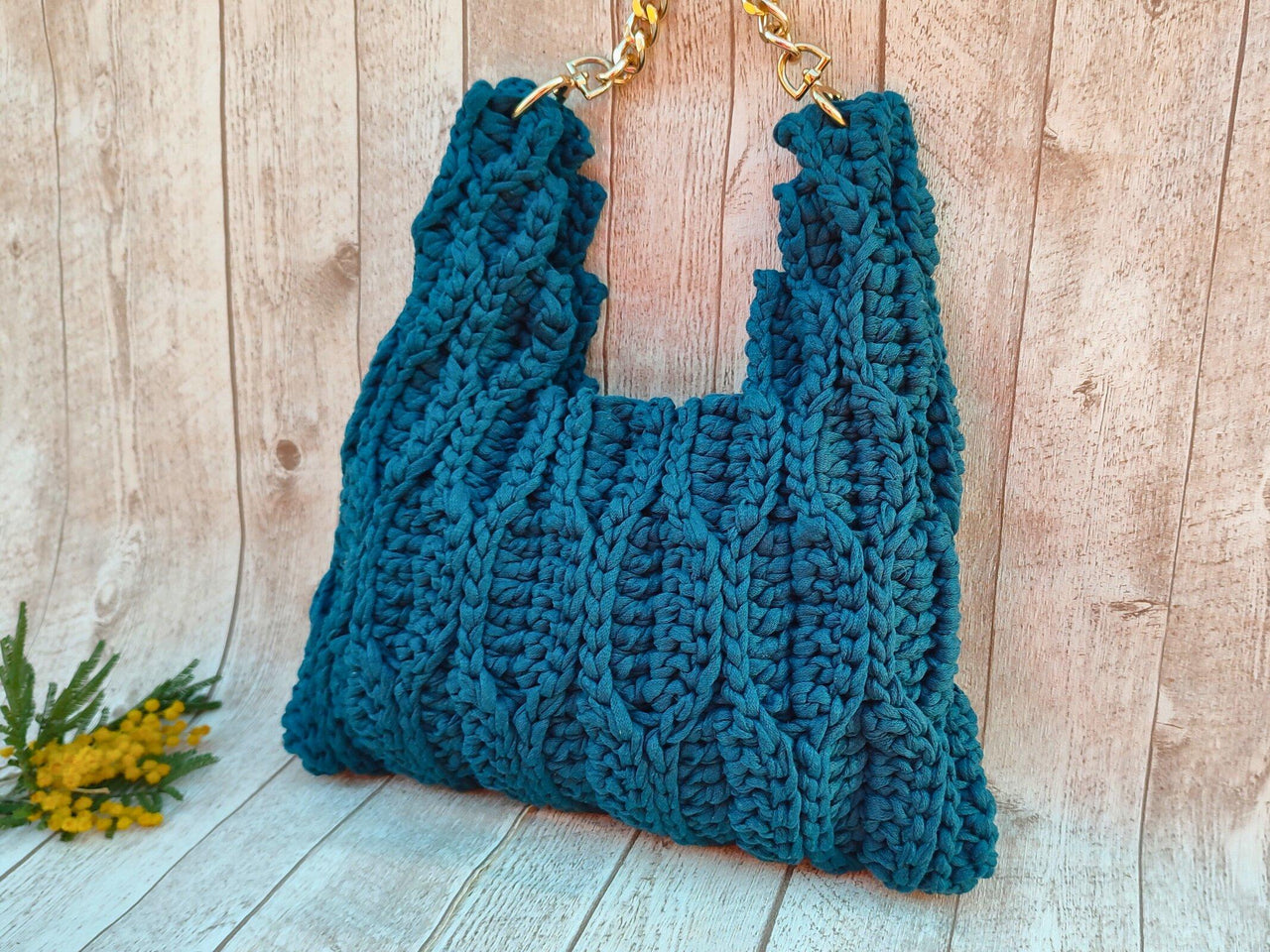 One-Piece Almond-Inspired Crossbody Hobo Bag