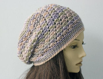 Lace Slouchy Hat