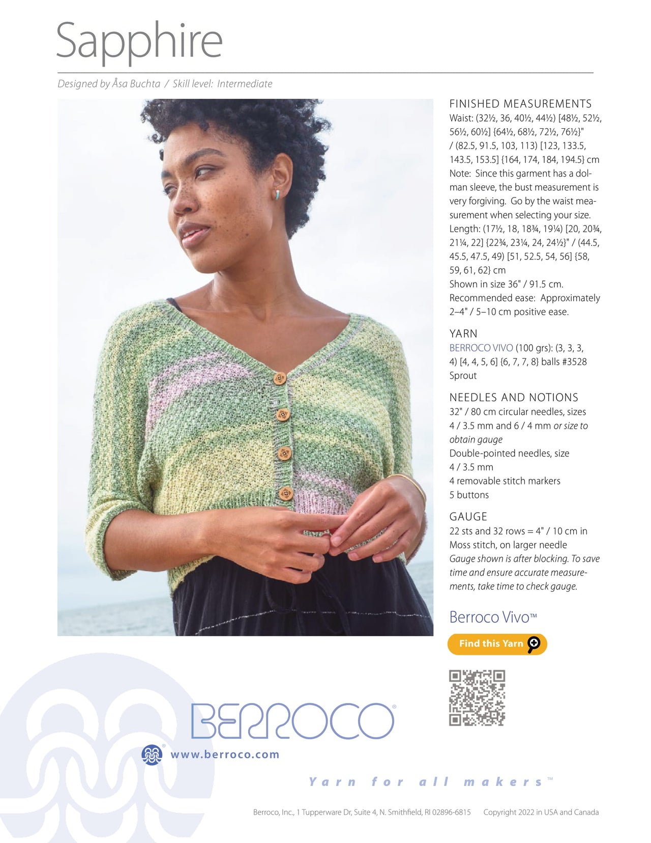 Berroco Sapphire PDF