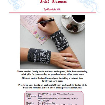 Beaded Family Wrist Warmers