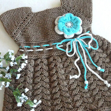 Pattern Knitting Baby Dress Baby Bloomers