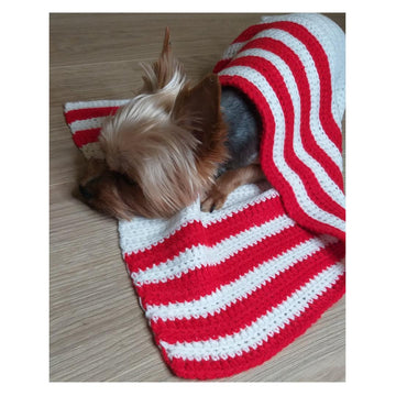 Blanket for a dog crochet pattern
