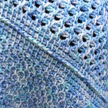 Cornflower Sky Poncho
