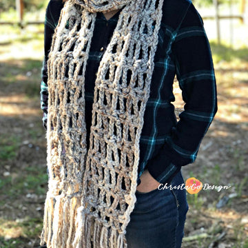 Veneto Fringed Scarf