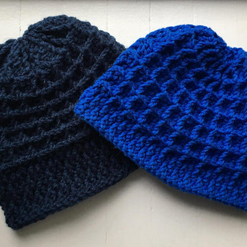 BlueBerry Waffle Beanie