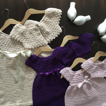 Pearl Baby Girl Dress & Bolero Cardigan Set N 604