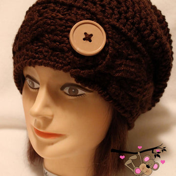 Cable Slouch or Ear Warmer
