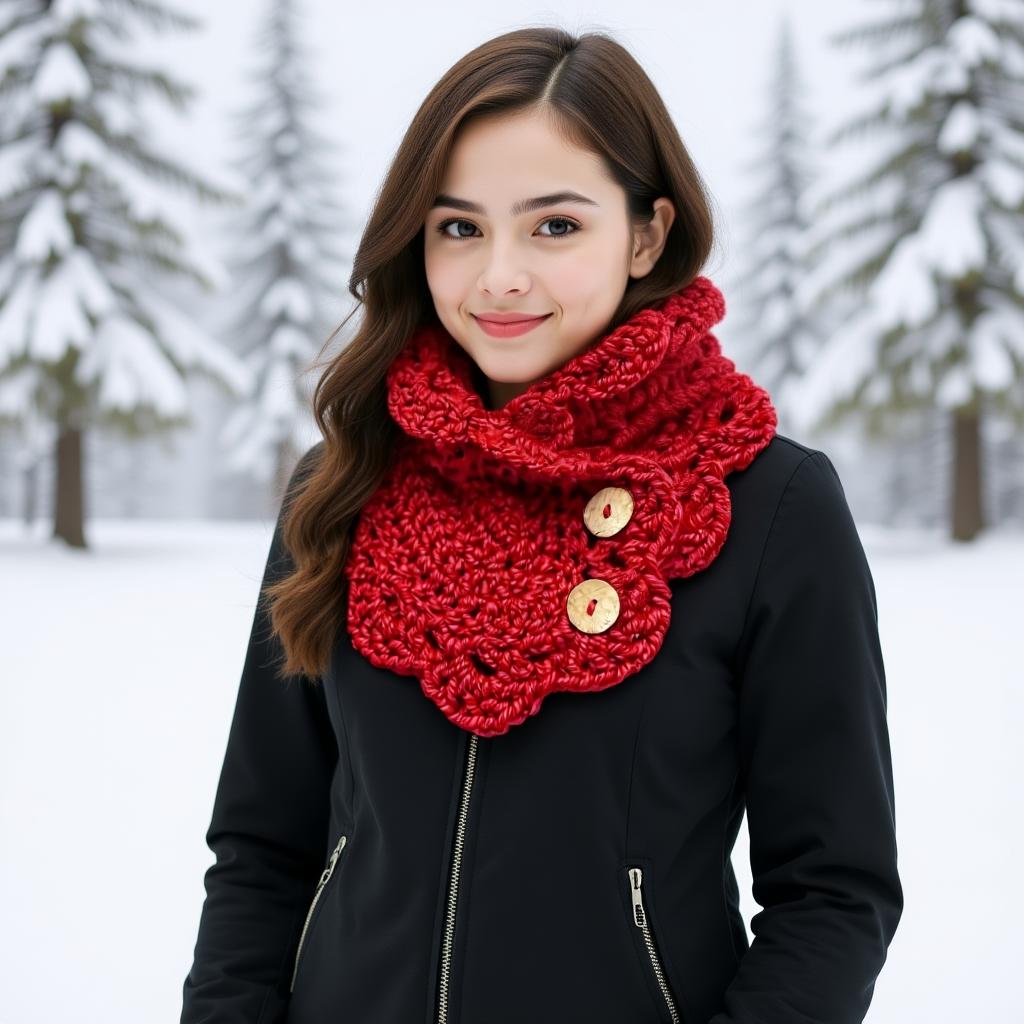 Gemma Crochet Cowl