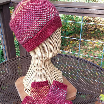 Sashiko Beanie & Mitts