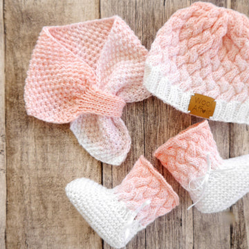 Strickanleitung -  Babyschal OMBRE - No.166