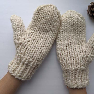 Latte Style Hat and Mittens